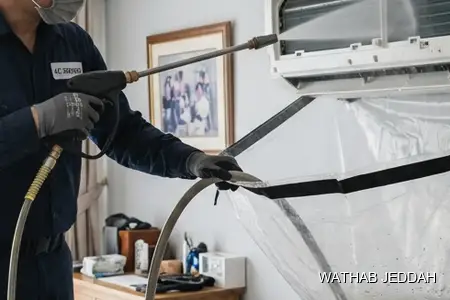 تنظيف مكيفات جدة خطوات العمل وثاب