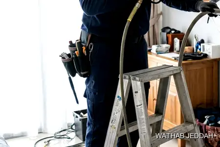 AC Maintenance in Central Jeddah — Wathab AC work steps