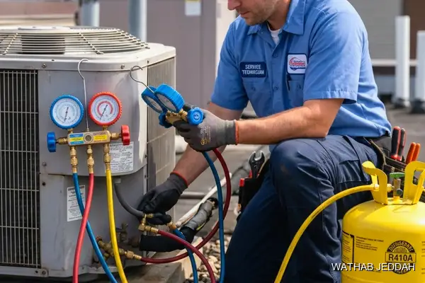 Professional photo illustrating AC Maintenance in Al-Bashaer, Jeddah by Wathab AC