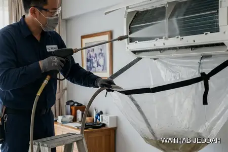 صيانة مكيفات حي الفردوس جدة خطوات العمل وثاب