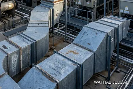 AC Maintenance in An-Nuzhah, Jeddah — Wathab AC work steps