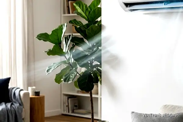 صورة مهنية توضح تعديل مسارات دكت التكييف جدة من وثاب التكييف