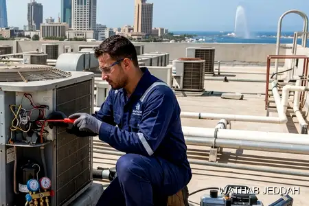 فني تكييف 24 ساعة جدة خطوات العمل وثاب