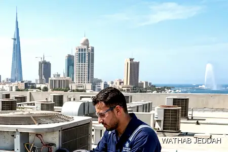 اختبار ضغط مواسير التكييف جدة خطوات العمل وثاب