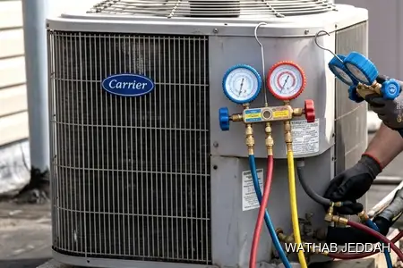 HVAC Testing and Commissioning in Jeddah — Wathab AC work steps